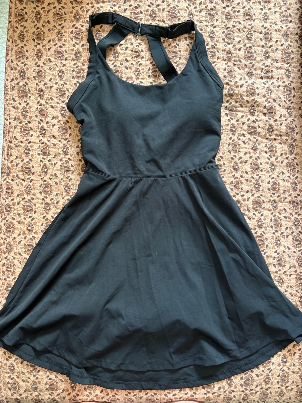 Black Women's Racerback Athletic Dress